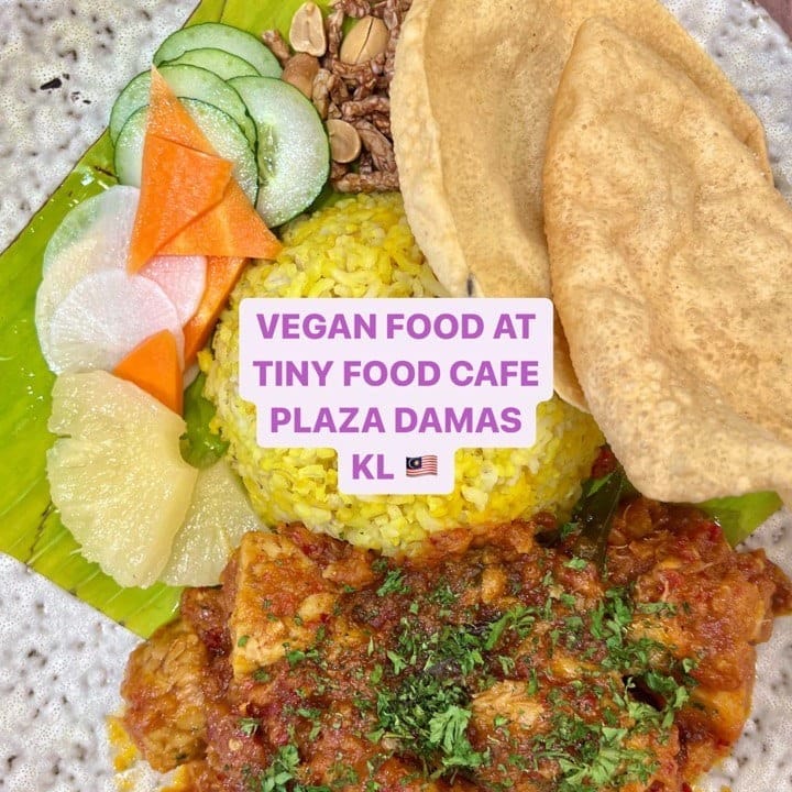 All Vegan at Tiny Food Cafe Plaza Damas KL